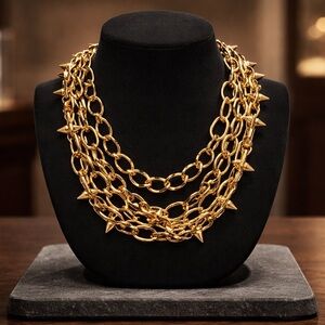 Elegant Gold Chain Necklace